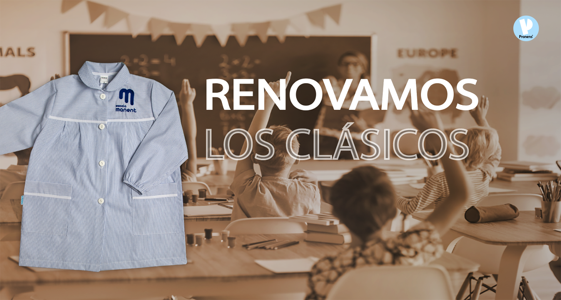 Fabricante de batas personalizadas para colegios