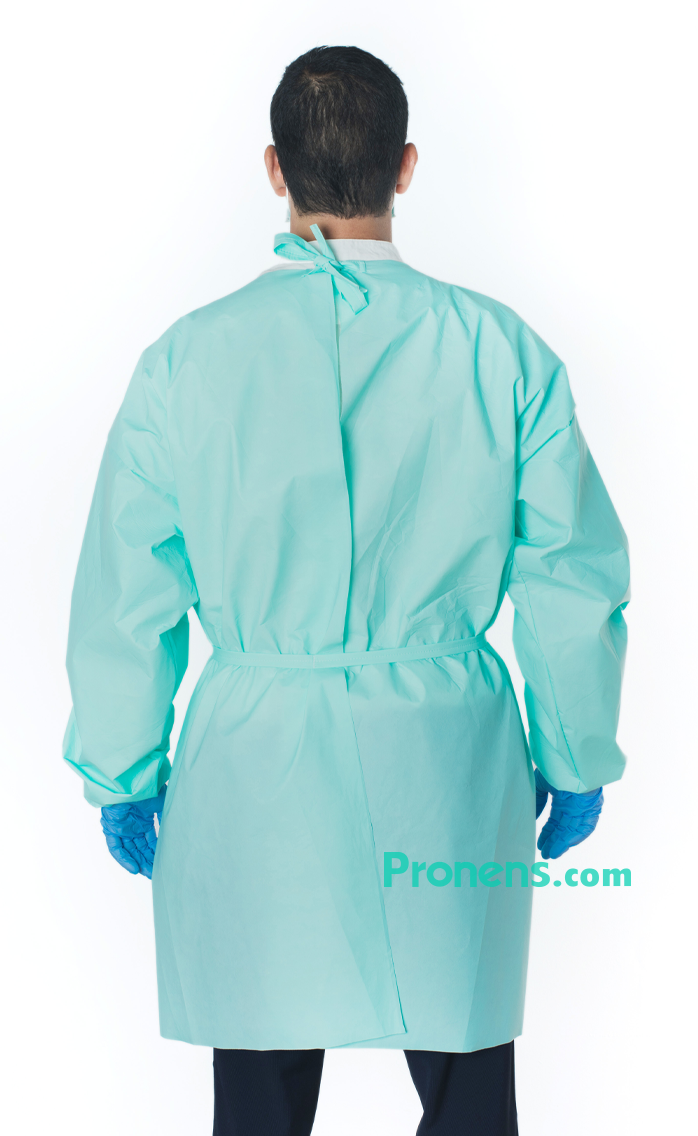 Dropship Isolation Gowns X-Large 45 Inch, Pack Of 10 Blue Disposable Gowns  Medical With Waist Ties, Thumb Loops, Waterproof CPE Disposable Isolation  Gown, Odorless PPE Gowns Disposable to Sell Online at a