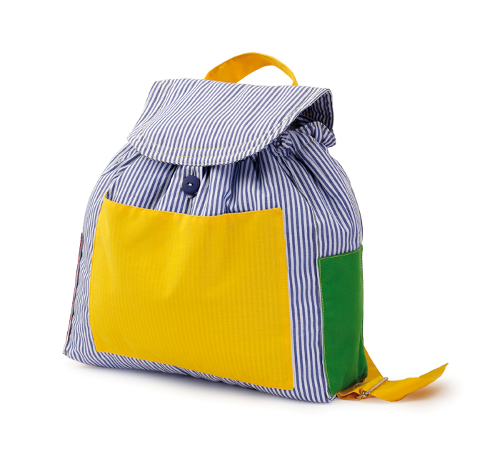 Mochila infantil de tela para guardería o cole