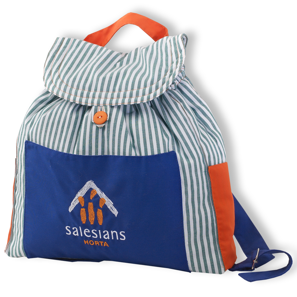 Mochilas escolares guardería personalizadas de tela PRONENS