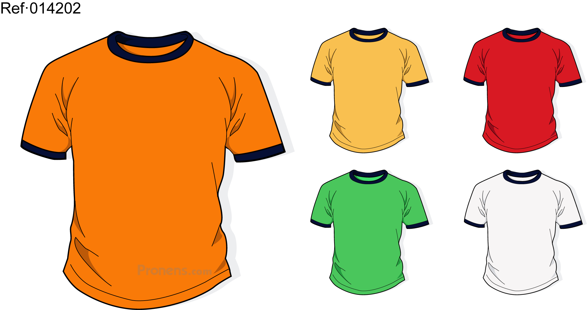 Fabricante camisetas escolares algodon con manga corta raglan personalizadas para uniformes escolares de colegios Pronens