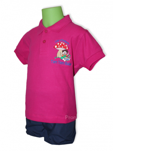 Fabricante de polos escolares infantiles personalizados para uniformes guardería escuela infantil de Pronens