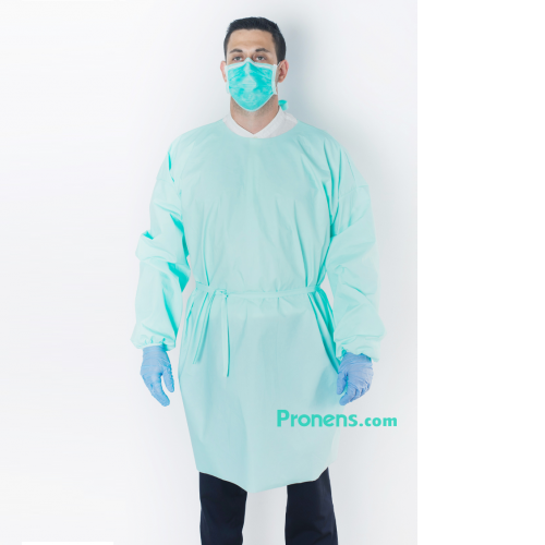 Manufacturer of Waterproof Disposable Isolation Gowns 100gr COVID19. Made in EU