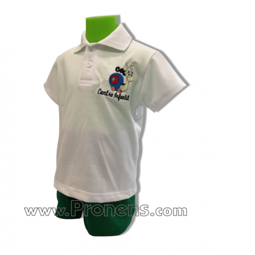 Fabricante de conjuntos verano escolares con polo - Uniformes escolares infantiles Pronens