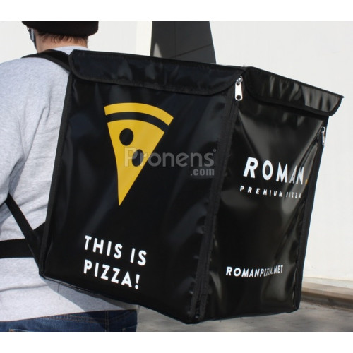 Mochilas Delivery personalizadas reparto de pizzas 45x45x45