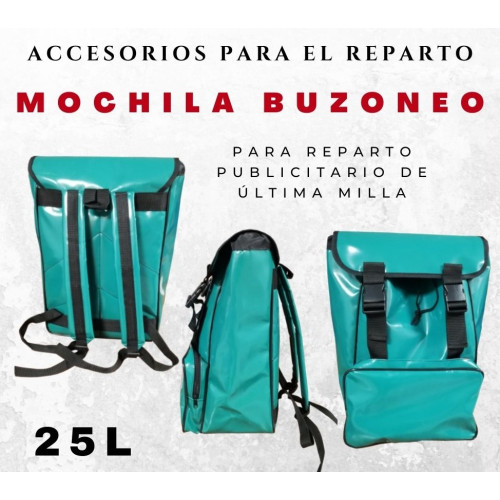 Fabricante mochila buzoneo para reparto publicitario y ultima milla Fabricante mochila buzoneo para reparto publicitario y ultima milla
