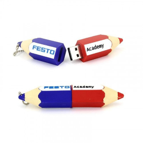 Fabricante de USB personalizado en 3D para Festo Academy