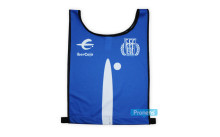 Fabricante de petos dorsal de esquí personalizados para federación española de esquí - color azul