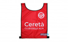 Peto dorsal de esquí personalizado para club esquí Ceretà
