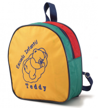 Mochilas escuela infantil guardería personalizadas para escuela infantil Teddy