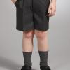Pantalon corto gris colegial - Uniformes escolares Pronens