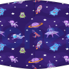 Masque barrière lavable impermeable enfant Extraterrestres Réf.03.130044 - AFNOR SPEC S76-001