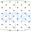 Face Covering mask CWA17553 Ref.03.130048 white black dots