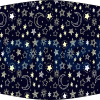 Face Covering mask reusable CWA17553 Ref.03.130060 black stars
