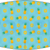 Face Covering mask washable CWA17553 Ref.03.130087 pineapples