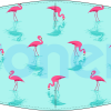 Face Covering mask washable CWA17553 Ref.03.130090 flamingos
