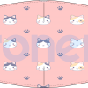 Mascarilla higiénica lavable infantil rosa gatos Ref.03.130092 - Mascarillas higiénicas Pronens UNE0065