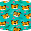 Face Covering mask washable for children CWA 17553 Ref.03.130093 tigers