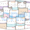 Face Covering mask washable CWA 17553 Ref.03.130096 kittens