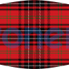 Face Covering mask washable CWA 17553 Ref.03.130103 red tartan
