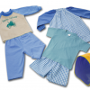 Kit escolar guardería azul - Uniformes guardería Pronens