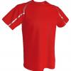camiseta técnica deportiva Reflectante personalizada rojo