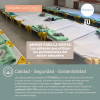 Fabricante de sábanas ajustables para hamacas apilables de guarderías y colegios