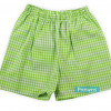Fabricante pantalón infantil vichy cuadro pistacho para uniformes guardería escuela infantil