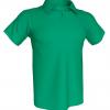 Polo verde con tu logo personalizado  - Polos personalizados Pronens