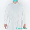 Manufacturer of Waterproof Protective Isolation Gowns with open back in EVA fabric COVID19 Made in EU