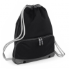 Bolsa mochila cremallera negro - Bolsas deporte personalizadas Pronens