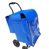 Fabricante de bolsa multibolsillo personalizada para reparto postal - lateral