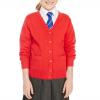 Cardigan escolar rojo - Uniformes escolares Pronens