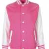 Chaqueta universitaria rosa - Chaqueta universitaria Pronens