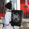 Fabricant Motxilla Delivery tèrmica personalitzada porta aliments estil Glovo