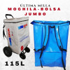 Bolsa para carro reparto y carretilla con asas para llevar como mochila - Bolsa carro reparto Seur