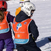 Dossard chasuble de ski personnalisés avec élastiques sur les côtés pour Tignes