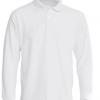 Polo manga larga blanca personalizado - Uniformes guardería Pronens