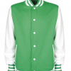 Chaqueta universitaria verde - Chaqueta universitaria Pronens