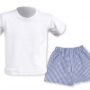 Conjunto verano blanco escuela infantil - Uniformes escuela infantil Pronens