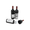 Fabricante de USB personalizado en 3D botella de vino