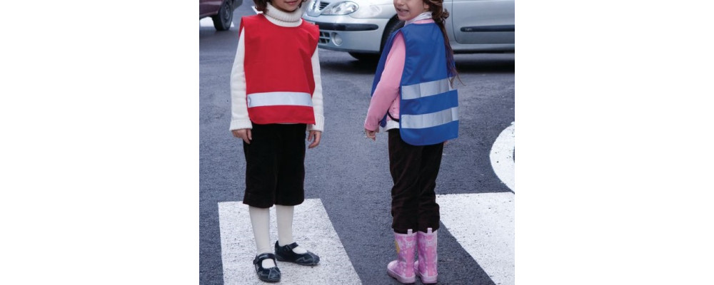 Petos reflectantes infantiles personalizados - Petos escolares Pronens