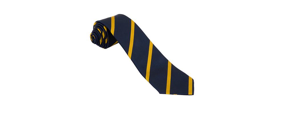 Corbata colegial azul - Uniformes escolares Pronens
