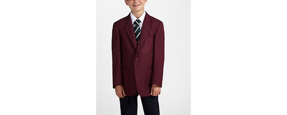 Americana colegial granate - Uniformes escolares Pronens