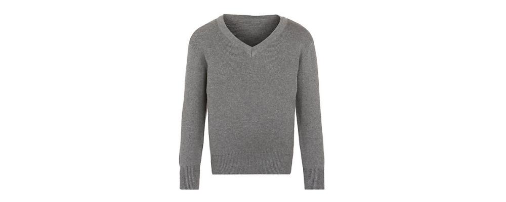 Jersey escolar gris - uniformes escolares Pronens
