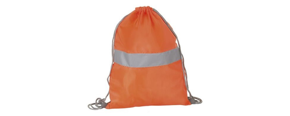 mochila poliester reflectante naranja - mochilas escolares Pronens