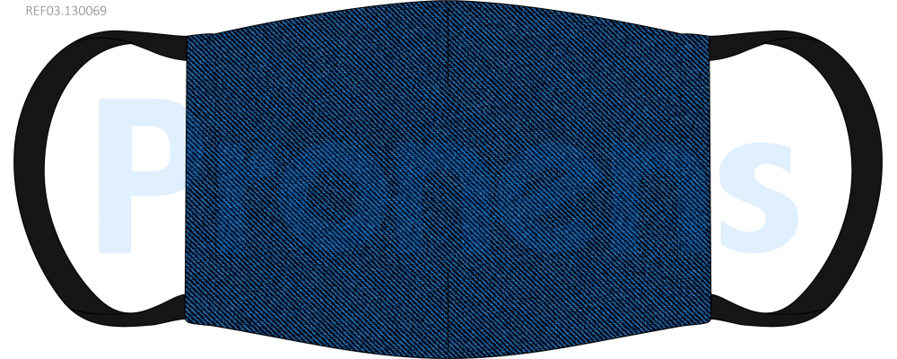 Face Covering mask reusable CWA17553 Ref.03.130069 denim