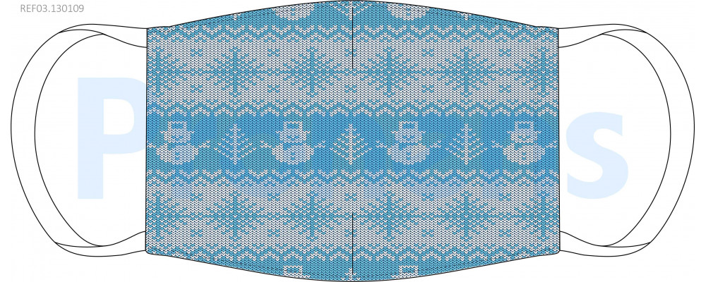 Face Covering mask washable CWA 17553 Ref.03.130109 snow sweater