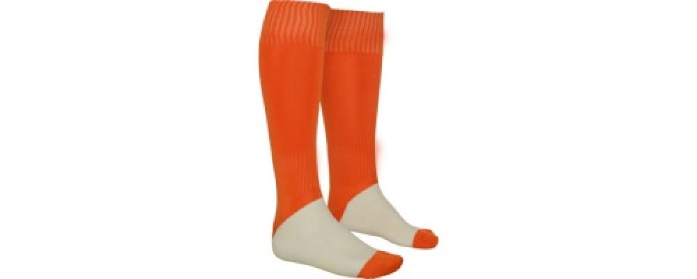 orange Fabricant textile de Chaussettes de sport personnalisées pour écoles et clubs sportifs en France - PRONENS