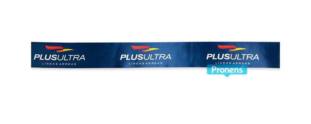 Fabricante de cinta de inauguración personalizada para Plus Ultra Compañía aérea